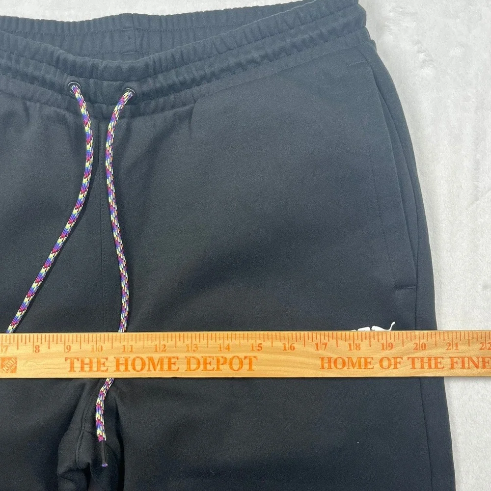 Puma International Joggers Mens Large Black Multi-Color Drawstring 599793-01